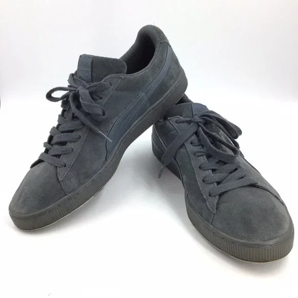 Puma Shoes Puma 3573523 Suede Classic Lace Up Mens 3 Sneakers Shoes Casual Gray Poshmark